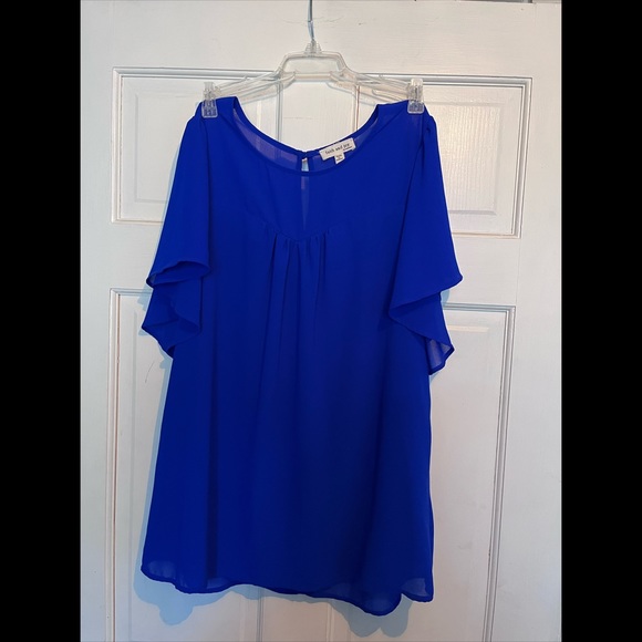 Faith and Joy Tops - Blue Top